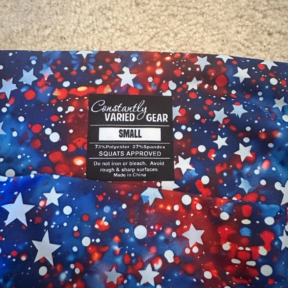 Constantly Varied Gear (CVG) Starry Blue and Red Shorts - Picture 3 of 3